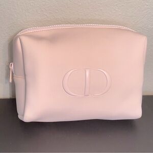 Dior CD Beauty Light Pink Cosmetic Pouch